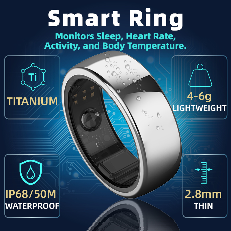 Wellness Health. Ring - Smart Ring Body Temperature New Health
