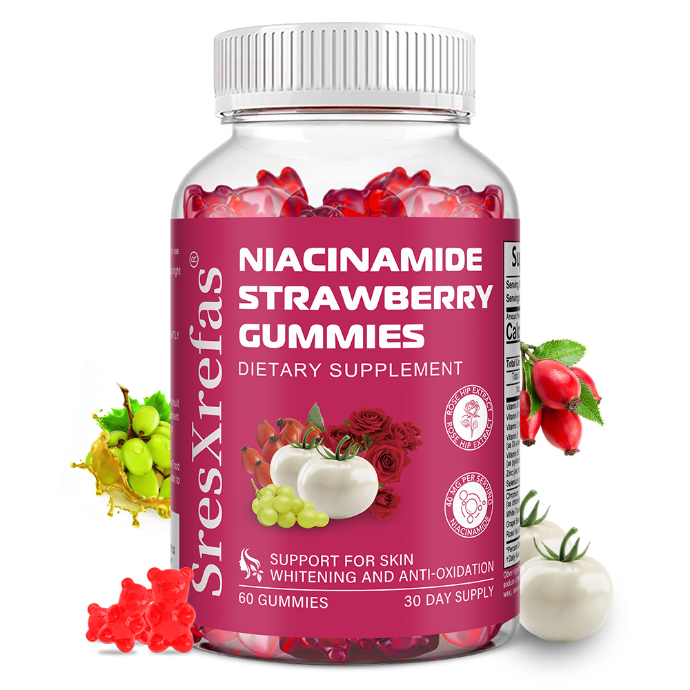 Health Wellness Gummies - Niacinamide (Vitamin B3) Gummies, Supports Energy