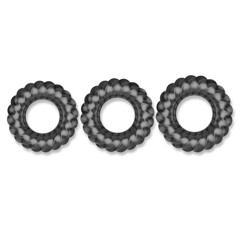 3Pcs TPE Male Penis Rings for  - Wellness Health. Ring 评论和价格