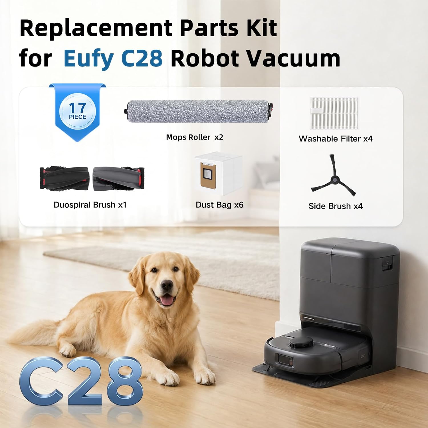 Replacement Parts for Eufy C28 - Air Purifier Hepa 评论和价格