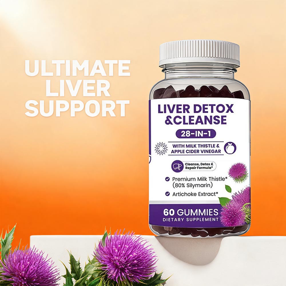 Milk Thistle Liver Support Gum - Health Wellness Gummies 评论和价格