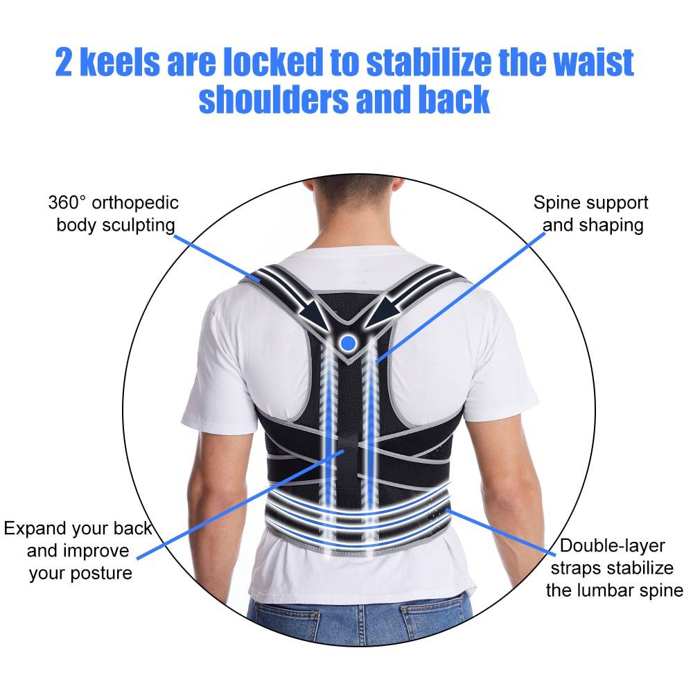 Back Posture Corrector Back Br - Posture Corrector Back Brace 评论和价格