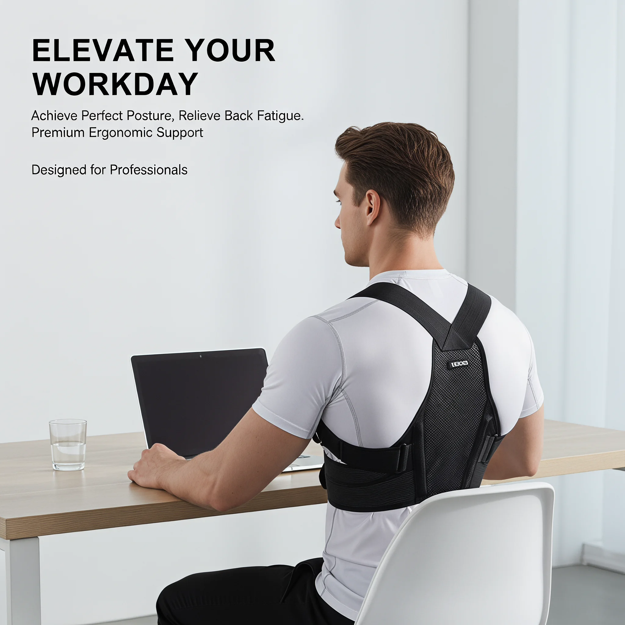 VBOSI Adjustable Posture Corre - Posture Corrector Back Brace 评论和价格