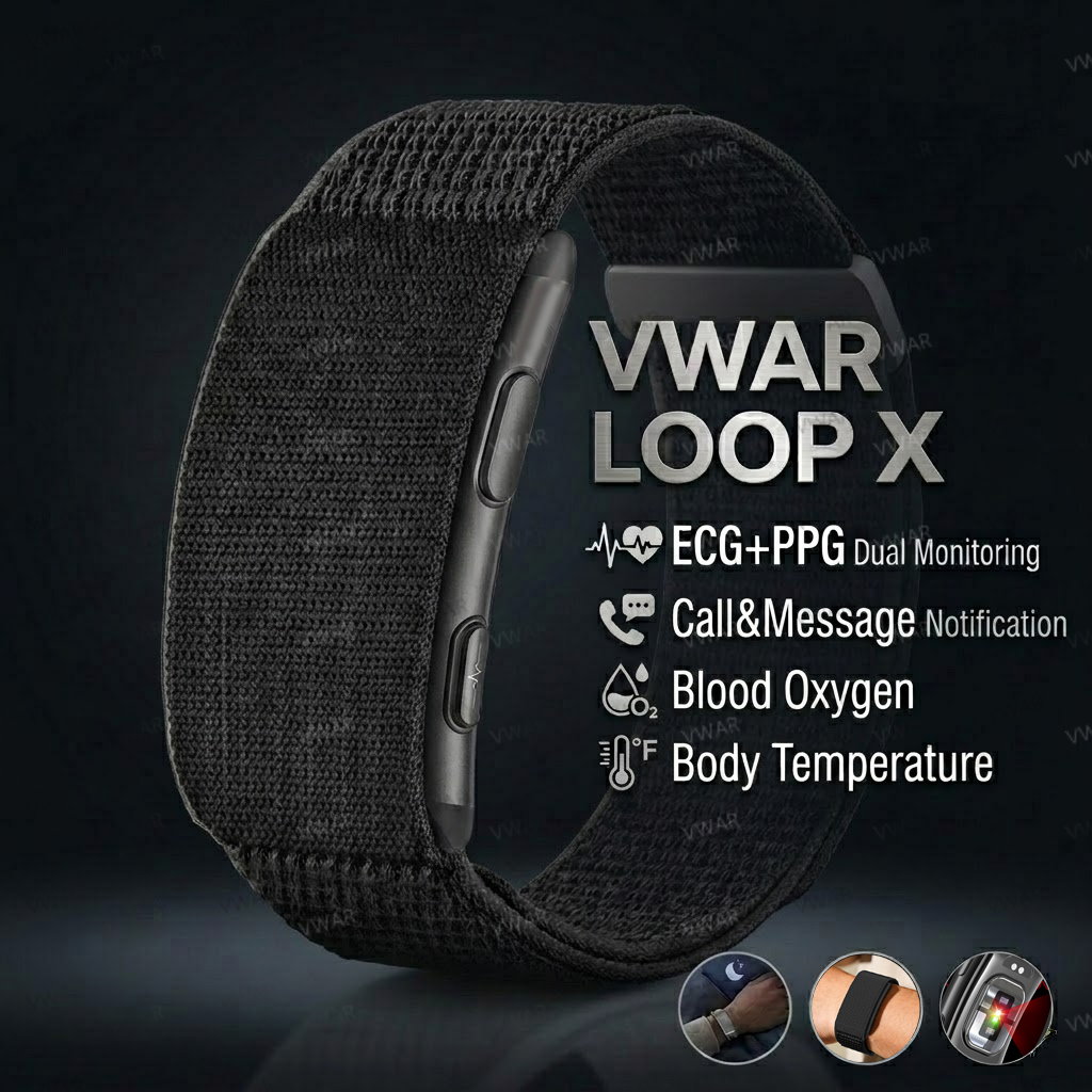 VWAR LOOP X ECG Smart Bracelet - Xbody Health & Wellness Functional Integrative Medicine Office & Medical Spa Wayne 评论和价格
