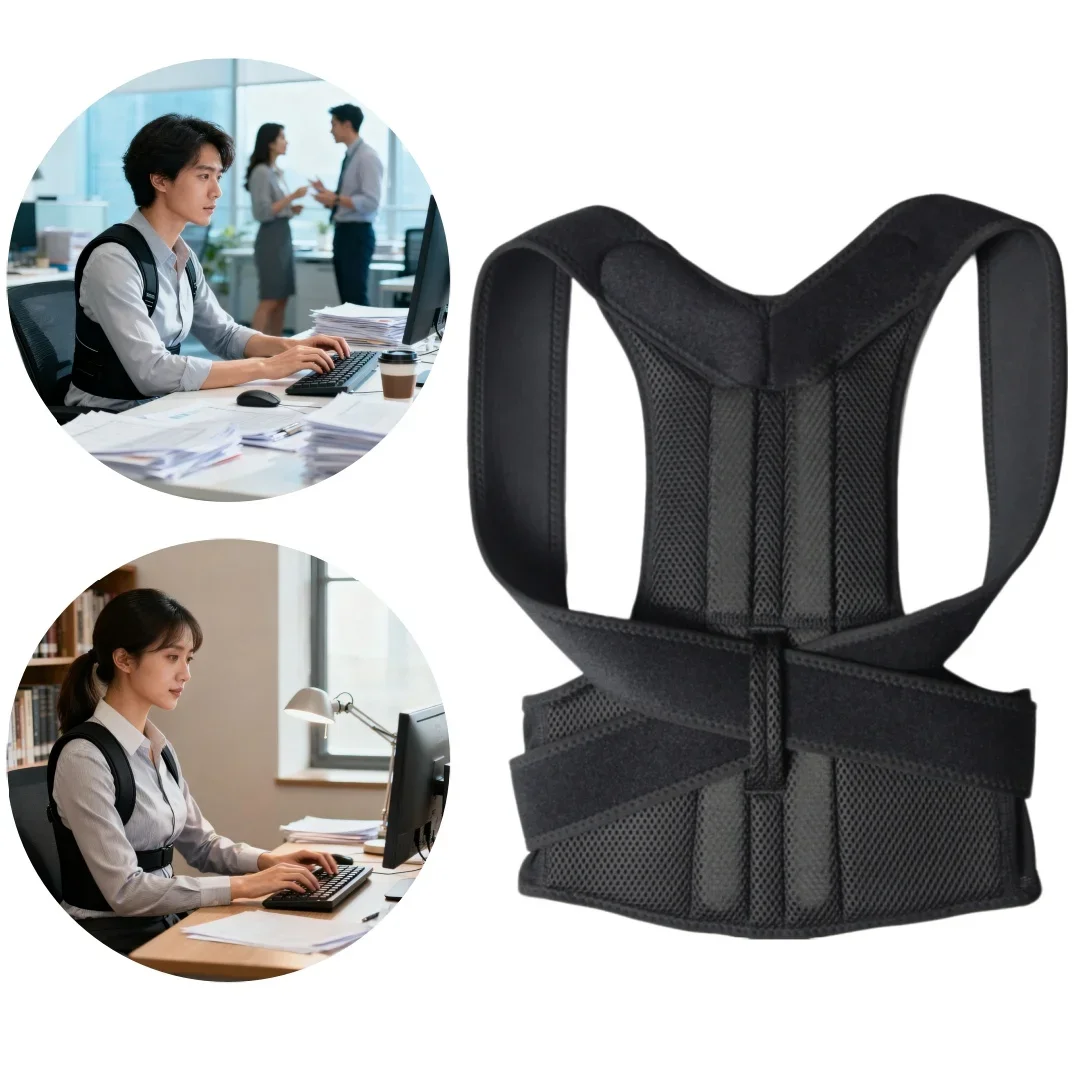 New Upper Back Posture Correct - Posture Corrector Back Brace 评论和价格