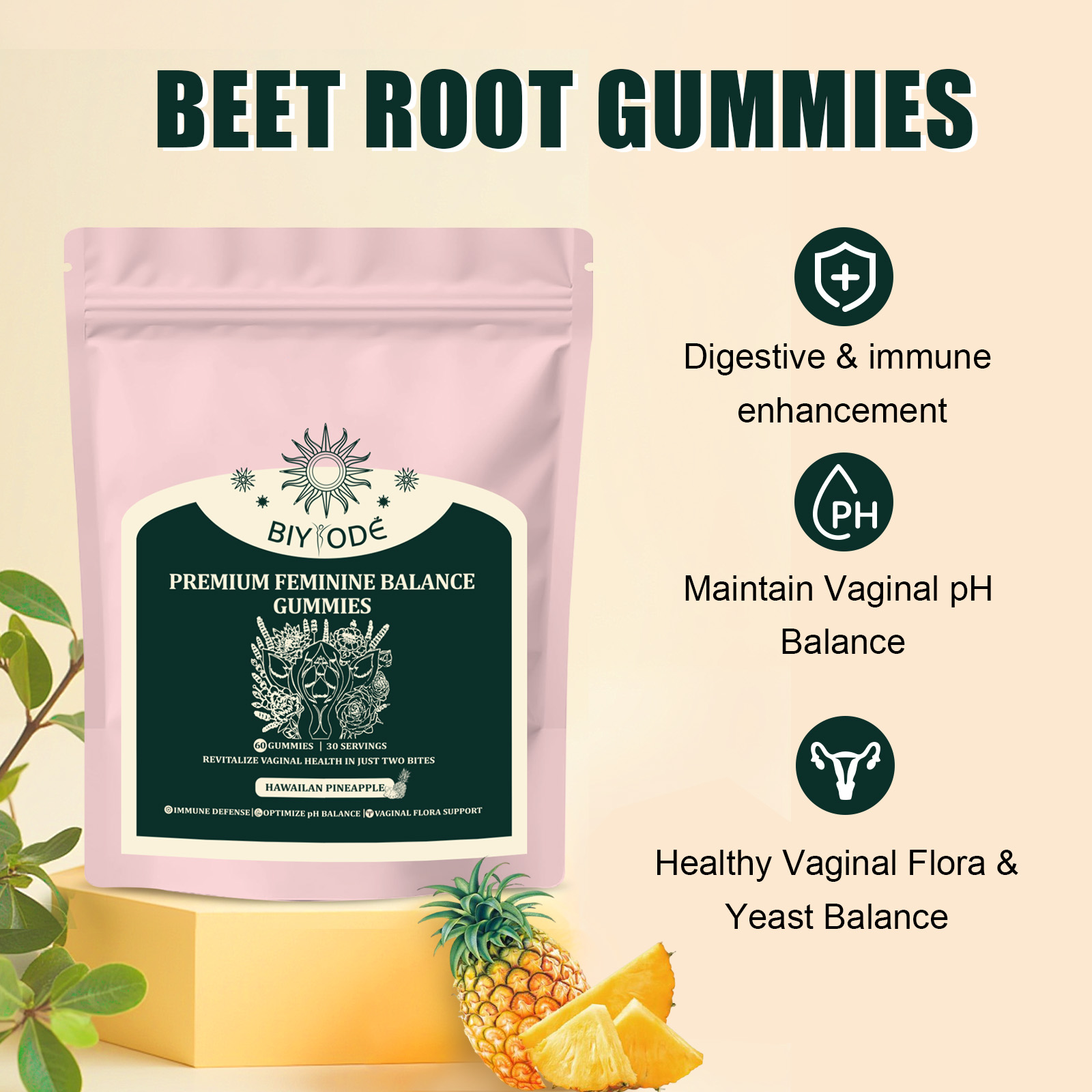 Premium Feminine Balance Gummi - Health Wellness Gummies 评论和价格